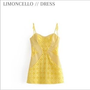 Strangers & Lovers Limoncello Mini Dress